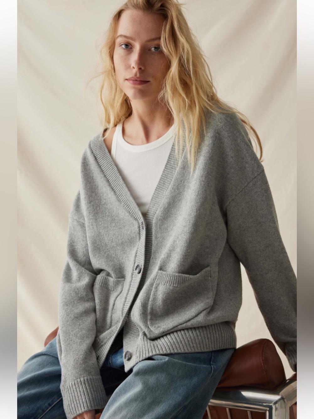 Richer Poorer Alexa Lightweight Cardigan